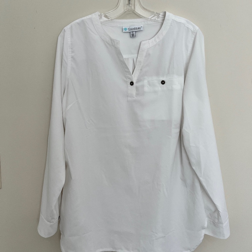 Coolibar White tunic